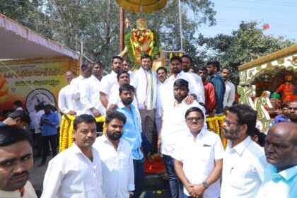 చత్రపతి శివాజీ శివాజీ ఆదర్శప్రాయుడు శివాజీ జయంతి వేడుకల్లో ఎమ్మెల్యే అనిరుద్ రెడ్డి