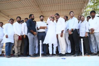 ముఖ్యమంత్రి పర్యటన ఏర్పాట్లను పరిశీలించిన పరిశీలించిన, కలెక్టర్