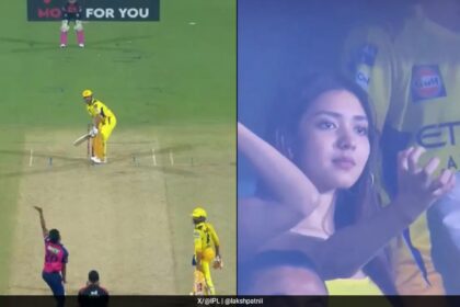 Ms ధోని యొక్క తొలగింపుపై CSK ఫాంగర్ల్ యొక్క ప్రతిచర్య వైరల్ అవుతుంది, మీమ్స్ ను ప్రేరేపిస్తుంది. చూడండి