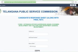 Tspsc eo ఫలితం: టీజీపీఎస్సీ ఎక్స్‌టెన్షన్ ఆఫీసర్ ఉద్యోగాలకు జనరల్ ర్యాంకింగ్స్‌ విడుదల ర్యాంకింగ్స్‌
