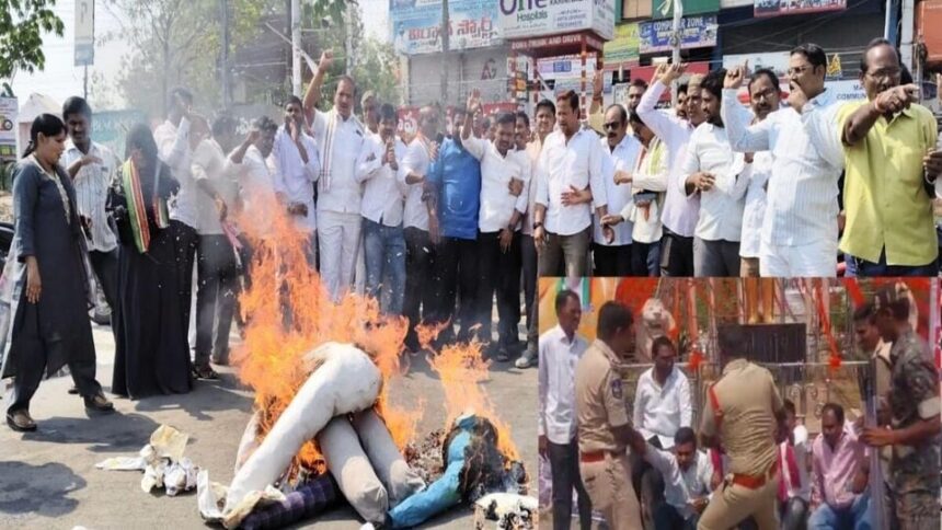 కాంగ్రెస్ నిరసనలు: స్పీకర్ స్పీకర్ పై అనుచిత, వ్యాఖ్యలు, భగ్గుమన్న కాంగ్రెస్ - కేటీఆర్, కేటీఆర్, జగదీష్ రెడ్డి
