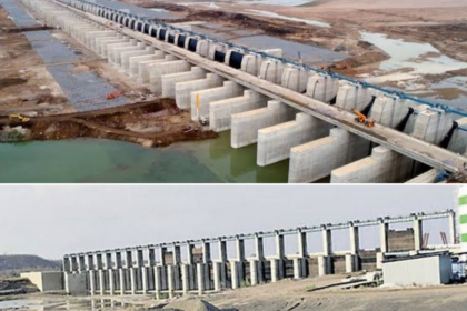 చనాకా కోరటా ప్రాజెక్టులు: కొన'సాగు'సాగు చనాక కొరాట కొరాట, సదర్మాట్ ప్రాజెక్ట్ పనులు ప్రాజెక్ట్