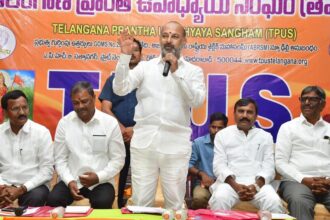 జీడీపీకి, డీ డీ లిమిటేషన్‌కు సంబంధం ఏమిటని ప్రశ్నించిన కేంద్ర మంత్రి బండి సంజయ్- యూనియన్ మంత్రి బండి సంజయ్ GDP మరియు డీలిమిటేషన్ మధ్య సంబంధాన్ని ప్రశ్నించారు, తెలంగాణ.
