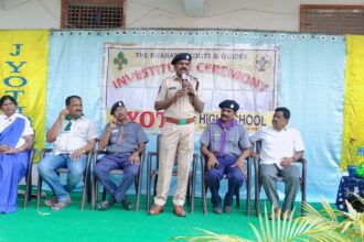 జ్యోతి హై హై స్కూల్ భారత్ స్కౌట్స్ అండ్ గైడ్స్ దీక్షా స్వీకరణ