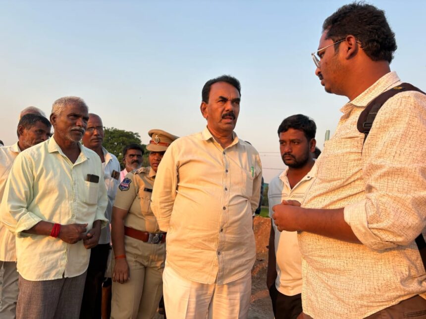 తాగునీటి కోసం కోసం భీమా కెనాల్ నుంచి నీటిని విడుదల చేయించిన మంత్రి జూపల్లి జూపల్లి