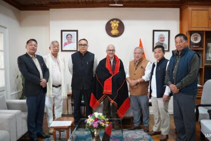 మణిపూర్ నాగ ఎమ్మెల్యేలు గవర్నర్‌ను కలుసుకుంటారు