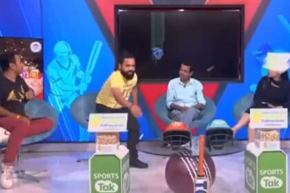 రిషబ్ పంతితో విసుగు చెందిన స్పోర్ట్స్ టాక్ యాంకర్ ఐపిఎల్ 2025 ఆట సందర్భంగా టీవీని విచ్ఛిన్నం చేస్తుంది. ఇంటర్నెట్ "షాకింగ్ బిహేవియర్"