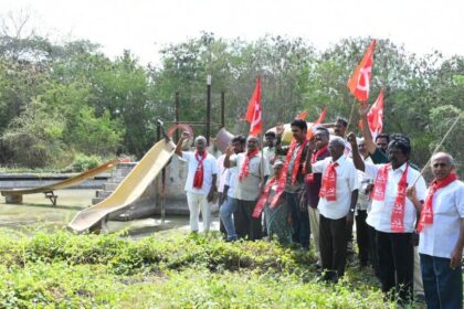 విజయవాడలో వంద ఎకరాల కార్పొరేషన్‌ స్థలంపై పెద్దల పెద్దల కన్ను .. పేదల పేదల నిర్మాణానికి నిర్మాణానికి కేటాయించాలని డిమాండ్- ఈ రోజు ఆంధ్రప్రదేశ్ న్యూస్ తాజా నవీకరణలు మార్చి 20 2025, ఆంధ్ర