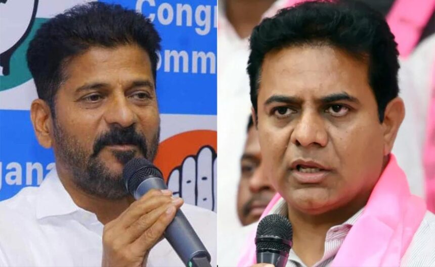 స్పార్క్స్ తెలంగాణలో కెటిఆర్, రేవాంత్ రెడ్డి ఫేస్-ఆఫ్ గా ఎగురుతాయి