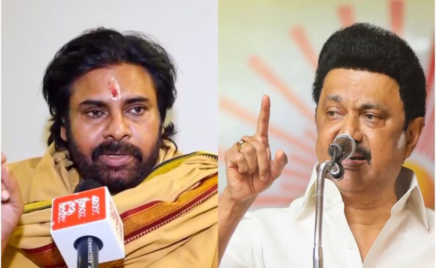 హిందీలో తమిళ చిత్రాల డబ్బింగ్‌ను డిఎంకె అనుమతిస్తుందని పవన్ కళ్యాణ్ చెప్పారు, పార్టీ స్పందిస్తుంది