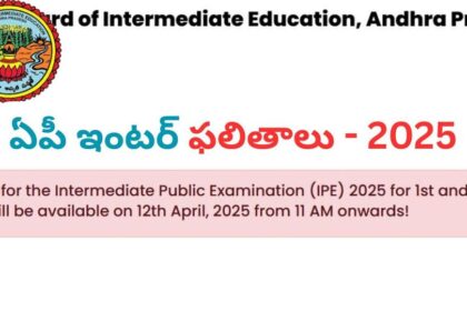 AP ఇంటర్ ఫలితాలు 2025: ఏపీ ఇంటర్ 2025 ఫలితాలు వచ్చేశాయ్ - మీ మార్కులు ఇలా చెక్ చేసుకోండి చేసుకోండి