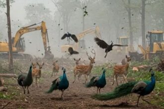 HCU ల్యాండ్స్ ఇష్యూ: నెమళ్లు ఏడ్చినట్లు, జింకలు జింకలు- ఏఐతో ఏఐతో ఫేక్ వీడియోలు వీడియోలు: హెచ్సీయూ వివాదంపై సీఎం సమీక్ష సమీక్ష