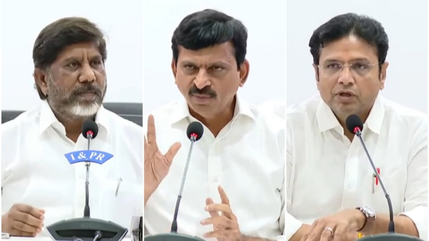 HCU ల్యాండ్స్ ఇష్యూ: హెచ్సీయూ నుంచి నుంచి ఇంచు కూడా తీసుకోలేదు తీసుకోలేదు, పాత వీడియోలతో సోషల్ మీడియాలో దుష్ప్రచారం -మంత్రులు