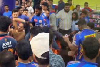 IPL 2025 లేడీ ఫ్యాన్ అటాక్: ఐపీఎల్ ఐపీఎల్ .. స్టాండ్స్ స్టాండ్స్ లో ఓ వ్యక్తిని చితకబాదిన లేడీ ఫ్యాన్ .. వీడియో వీడియో వీడియో వీడియో వీడియో