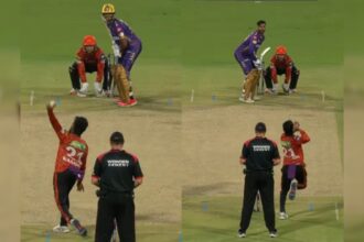 SRH స్టార్ కమీందూ మెండిస్ vs kkr పై ఎడమ మరియు కుడి చేతితో బౌల్స్. ఇంటర్నెట్ గందరగోళం