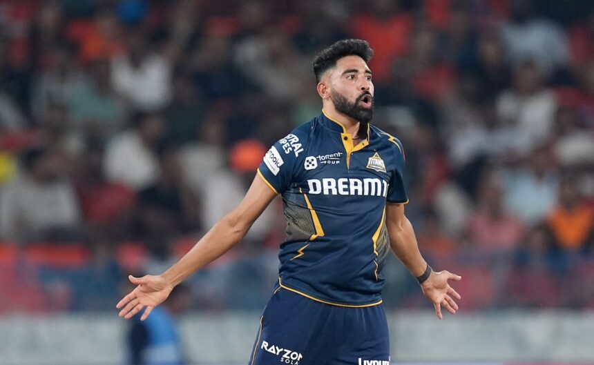 "ఇన్ఫెక్షియస్ ...": జిటి కెప్టెన్ షుబ్మాన్ గిల్ హీరోయిక్ పెర్ఫార్మెన్స్ vs srh తర్వాత మొహమ్మద్ సిరాజ్‌ను ప్రశంసించాడు