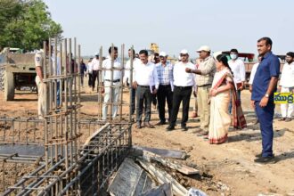 కాళేశ్వరం పుష్కర పనులలో నాణ్యత పాటించాలి పాటించాలి: జిల్లా కలెక్టర్ రాహుల్ శర్మ శర్మ