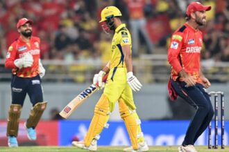 చేజ్ 220 లో విఫలమైనప్పటికీ, సిఎస్‌కె కెప్టెన్ రుటురాజ్ గైక్వాడ్ బ్యాటింగ్ 'స్పాట్ ఆన్ ఆన్' అని లేబుల్ చేశాడు. బదులుగా దీనిని నిందించాడు