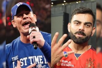 టి 20 ప్రపంచ కప్ రింగ్‌తో విరాట్ కోహ్లీ యొక్క 'యు కాంట్ సీ మి' వేడుకపై జాన్ సెనా యొక్క వైరల్ స్పందన