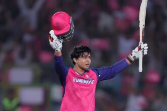 "నో ఫియర్": ఆర్ఆర్ వర్సెస్ జిటిలో ప్రపంచంలో అతి పిన్న వయస్కుడైన టి 20 సెంచూరియన్ అయిన తరువాత వైభవ్ సూర్యవాన్షి 1 వ ప్రతిచర్య
