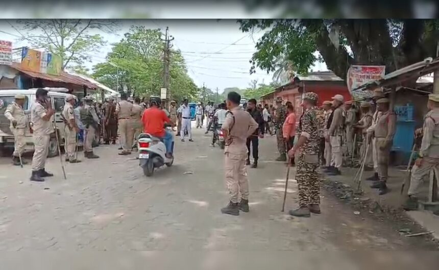 బెంగాల్ ఉద్రిక్తత మధ్య, అస్సాం యొక్క సిల్‌చార్‌లో వక్ఫ్ చట్టం వద్ద రాతి విసిరేయడం నిరసన