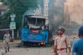 వక్ఫ్ చర్యపై బెంగాల్ హింస సందర్భంగా ఇద్దరు తండ్రికి, కొడుకు హత్యకు ఇద్దరు అరెస్టు చేశారు