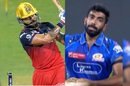 విరాట్ కోహ్లీ జాస్ప్రిట్ బుమ్రా నుండి 1 వ బంతిని ఆరు పరుగులు చేశాడు. వెస్టిండీస్ గ్రేట్ "గౌరవం లేదు" అని చెప్పారు. చూడండి