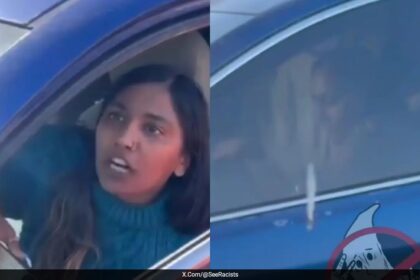 వైరల్ వీడియో స్త్రీని పదేపదే బంధిస్తుంది