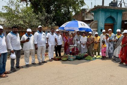 శ్రీ సత్యసాయి సేవా సమితి ఆధ్వర్యంలో గొడుగుల పంపిణీ పంపిణీ
