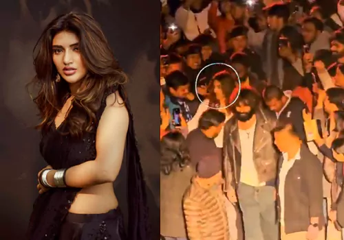 శ్రీలీలకు చేదు అనుభవం .. పబ్లిక్ పబ్లిక్ బలవంతంగా చేయి పట్టుకొని పట్టుకొని ...