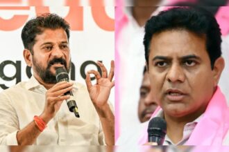 KTR రేవాంత్ రెడ్డిలోకి ప్రవేశిస్తుంది