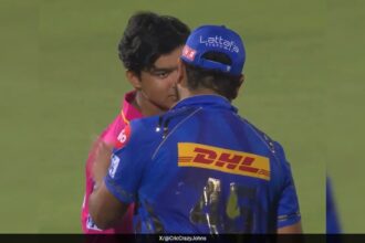 ఆర్‌ఆర్ స్టార్ యొక్క 2-బాల్ డక్ తరువాత వైభవ్ సూర్యవాన్షి కోసం రోహిత్ శర్మ యొక్క అద్భుతమైన సంజ్ఞ