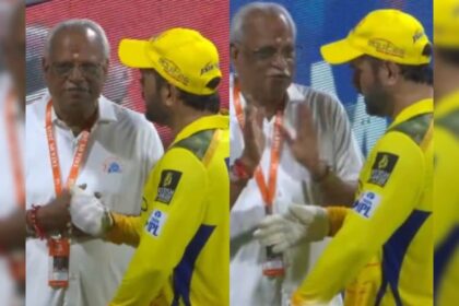 ఐపిఎల్ ఫ్యూచర్ గురించి పుకార్ల మధ్య ఎంఎస్ ధోని సిఎస్‌కె సిఇఒతో సుదీర్ఘ చాట్‌లో పాల్గొంటున్నారు. చూడండి