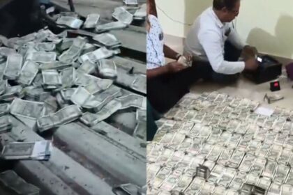 కిటికీలో నుంచి బయటకు డబ్బు కట్టలు విసిరిన విసిరిన అధికారి; ఇంట్లో ఇంట్లో. 2 కోట్లు స్వాధీనం- ఒడిశా ప్రభుత్వ ఉద్యోగుల విండో నుండి నగదు వర్షాలు అధికారులు అతని ఇంటిపై దాడి చేస్తారు,