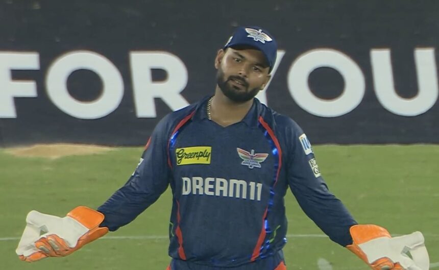 జిటి మ్యాచ్‌లో ఐపిఎల్ సందర్భంగా ఎల్‌ఎస్‌జి బౌలర్‌తో రిషబ్ పంత్ కోపంగా ఉన్నారు. కారణం ఇది. చూడండి