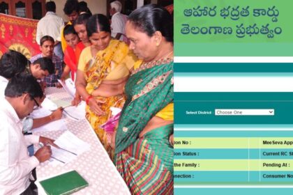 ప్రజాపాలనలో కొత్త రేషన్ కార్డుకు కార్డుకు దరఖాస్తు ..? స్టేటస్ ఇలా