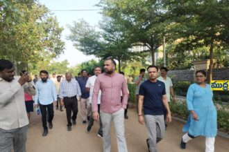 ఫ్లైఓవర్ పనులు పరశీలించిన పరశీలించిన - ముద్రా న్యూస్