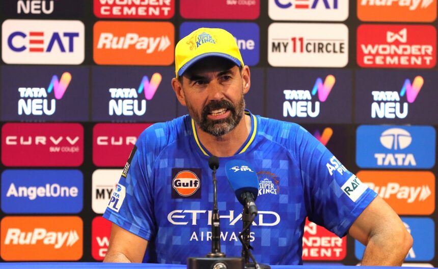 "మేము దిగువకు సరిపోతాము": CSK కోచ్ స్టీఫెన్ ఫ్లెమింగ్ విలేకరుల సమావేశంలో ఎవరూ లేరు