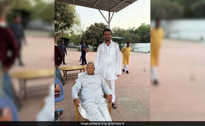 సోదరుడు తేజ్ ప్రతాప్ బహిష్కరణపై లాలూ యాదవ్ కుమార్తె