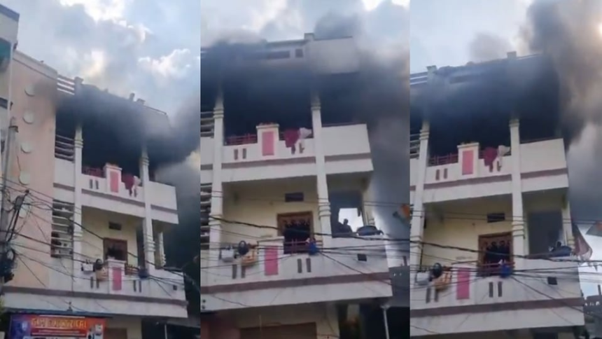హైదరాబాద్ ఓల్డ్ సిటీలో మరో భారీ భారీ అగ్ని ప్రమాదం .. పరుగులు పరుగులు పెట్టిన పెట్టిన