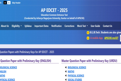 ఏపీ ఎడ్‌సెట్ ఆన్సర్ కీ 2025 విడుదల: cets.apsche.ap.gov.in లో డౌన్‌లోడ్ చేసుకోండి డౌన్‌లోడ్ డౌన్‌లోడ్