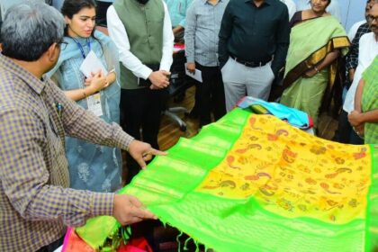 చీరాల 'కుప్పడం పట్టు చీర'కు జాతీయ జాతీయ అవార్డు