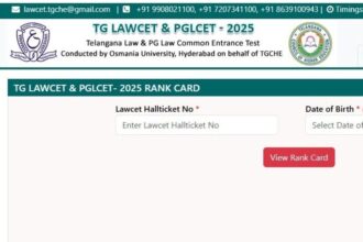 తెలంగాణ లాసెట్ ఫలితాలు ఫలితాలు విడుదల - ఇలా ఇలా చెక్ చేసుకోండి- తెలంగానా లాసెట్ 2025 ఫలితాలు ర్యాంక్ కార్డ్, కెరీర్ డౌన్‌లోడ్ చేయడానికి ఇక్కడ ప్రత్యక్ష లింక్