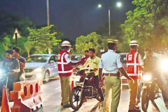 డ్రంక్ అండ్ డ్రైవ్ లో ఒకరికి 3 రోజుల రోజుల శిక్ష శిక్ష