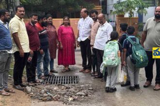 నాసిర‌కంగా రోడ్లు వేస్తూ ప్ర‌జాధ‌నం వృధా చేస్తున్నారు