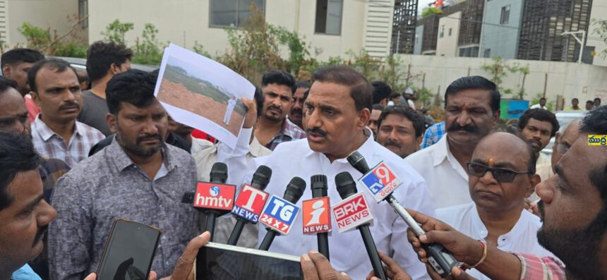 మాదాపూర్ సున్నం చెరువు అక్రమాల్లో పూర్తిగా అధికారులదే భాద్యత భాద్యత