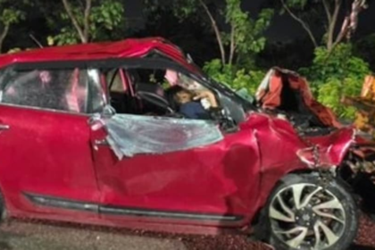 హైదరాబాద్ ఔటర్ రింగ్ రింగ్ రోడ్డుపై ఘోర - ఐదుగురు ఐదుగురు ఐదుగురు ఐదుగురు