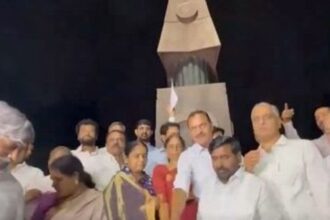 కాళేశ్వరం నివేదికపై డైలాగ్ డైలాగ్ ..! అసెంబ్లీ నుంచి బీఆర్ఎస్ వాకౌట్, గన్ పార్క్ వద్ద నిరసన నిరసన