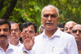 కాళేశ్వరంపై కాంగ్రెస్ కుట్రలు, కమిషన్ కమిషన్ వక్రీకరణలు: మాజీ మంత్రి హరీష్ హరీష్ రావు