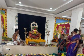 నిమిషాంబ ఆలయంలో ఘనంగా సుమంగళి సుమంగళి